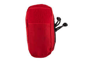North American Rescue M-FAK Basic Mini First Aid Kit packs medical equipment in a red 500 Denier nylon bag